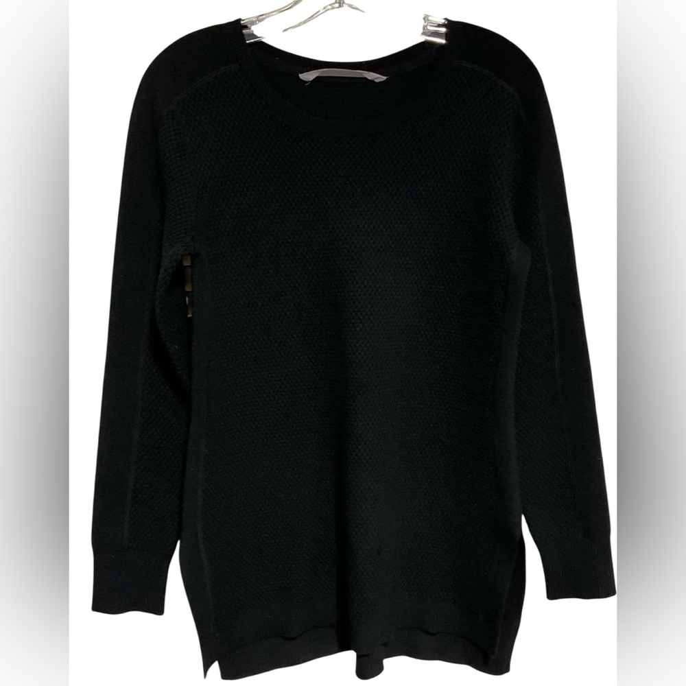 Athleta Honeycomb Thermal Crewneck Tunic Sweater Women's Size S